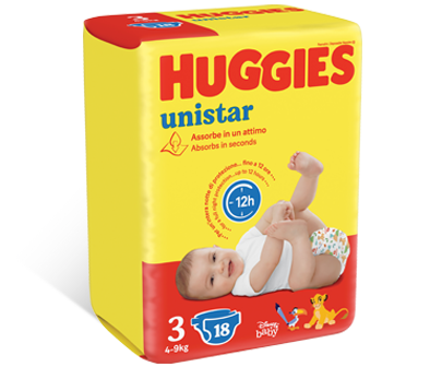 pannolino+ unistar+ Huggies + re leone + protezione